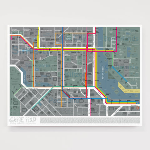 Game Map - Original Open Edition